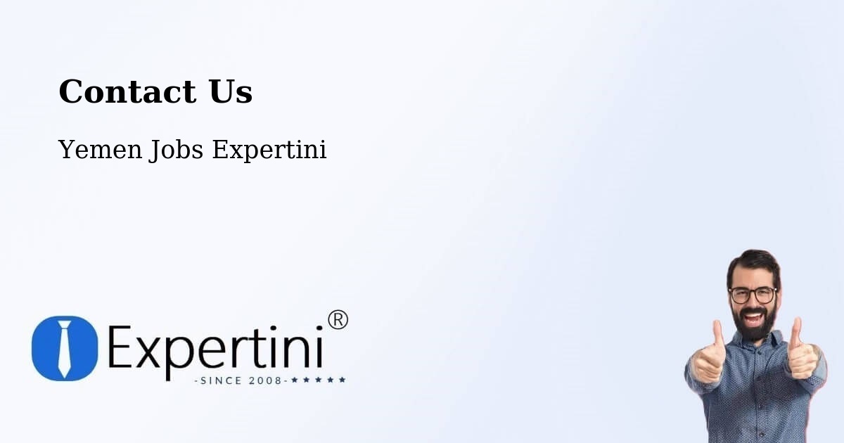 Contact Expertini – ‘Amrān - Yemen Jobs Expertini