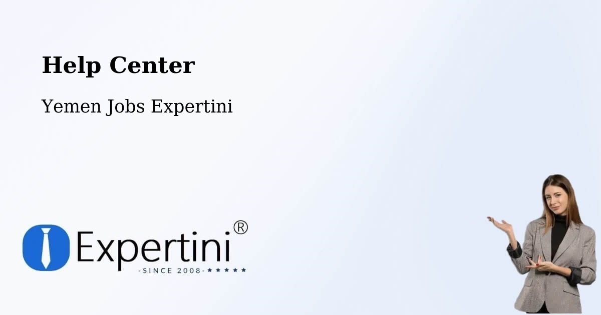 Help Center – ‘Amrān - Yemen Jobs Expertini