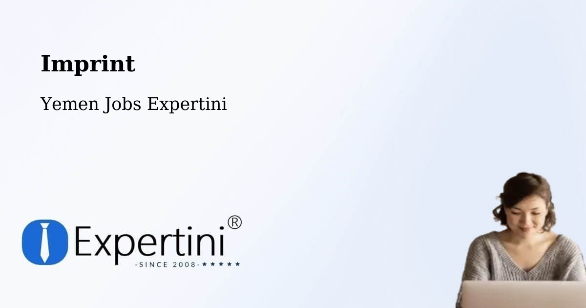 Imprint – ‘Amrān - Yemen Jobs Expertini